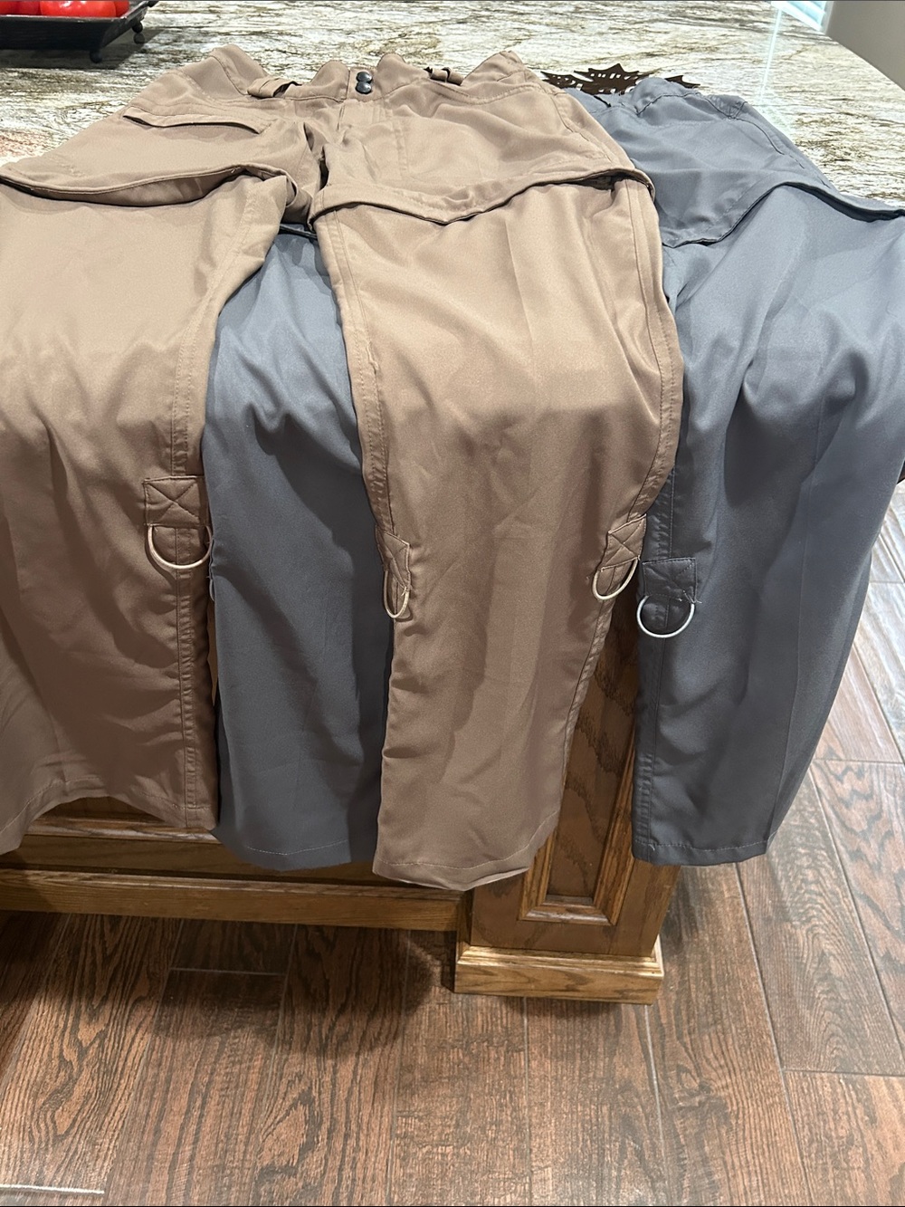 2 pair of Magellan Outdoors Women's Convertible Pants — Brown & Gray - Picture 3 of 7